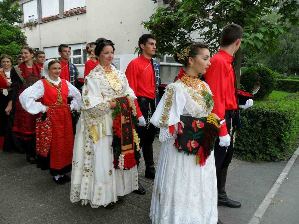 Mirela Mrvelj of Bicko Selo dresses